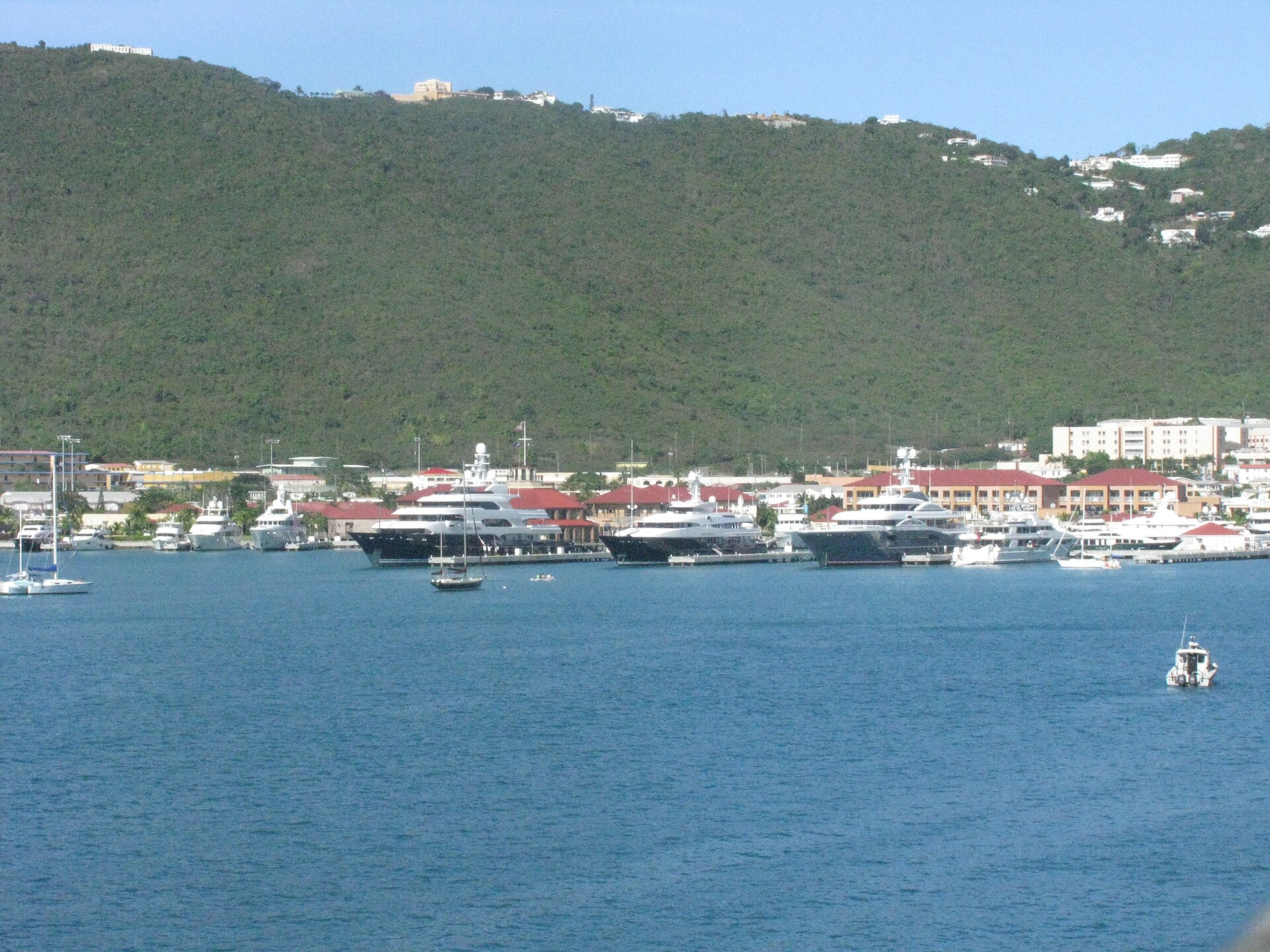 Charlotte Amalie harbour